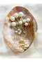 İnci Gold Hairpin Set Large Pearl-Mini Pearl 12 Pieces Hair Accessory Bun Buckle - 3