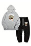 Printed Swetsher Tracksuit and Top Set - 4