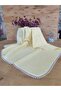 Yellow Pique Baby Blanket Natural Organic Living Blanket Multi-Purpose Seasonal Newborn 80X90 cm - 6