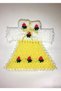Yellow Dress Hand Knitted Bath Loofah