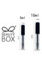 5ml and 10ml Transparent Mascara Bottle with Black Lid - Leak Proof Mechanism, 2 Pieces with Brush