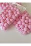 Soft Plush Pompom-pink 2 Cm-50pcs - 3