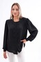 Plus Size Animated and Guipure Lace Women's Shirt - G0056 - 3