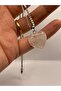 Heart Shaped Crystal Quartz Natural Stone Necklace - 3