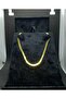 fish back steel yellow necklace - 2