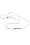 Men's Steel Chain Snake Necklace Flat Shiny Model 4 Mm 60 Cm - 3