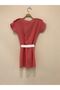 Girl's Light Pomegranate Flower Dress 9246 - 2