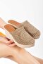 ready sole wedges embroidered shoes - 3