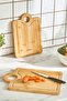 Alis Bamboo 2-Piece Pro Cutting Board 28/33 cm - 3