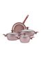 Biogranit Dream 7 Parça Tencere Seti Rose - 5