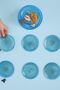 Mini 7 Piece Glass Cake/Pie/Dessert Set with Stand - 4