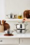 Fulya 8 Piece Steel Cookware Set - 2