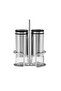 Walter 3 Piece Inox Salt and Pepper Shakers 120 ml
