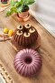 قالب كيك مصبوب Cake Pro بتصميم مقسم، باللون الوردي - 3