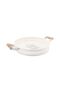 Country Lace Round Tray Cream 26 Cm - 2