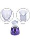 Facial Steamer Professional Facial Sauna Steam Inhaler Spa Mask Moisturizing & Humidifying Function - 3