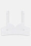 Ecru Micro Basic Bra - Without Support and with Plug-And-Remove Straps - 6