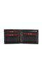 Black Leather Men's Wallet 619 -2 - 4