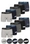 10 Colorful Printed Boys' Boxers - 8024B3