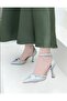 Silver Jewelled Evening Dress Shoes - 2