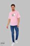 Crew Neck Bubu Dudu Game Printed Cotton Unisex Oversize T-Shirt - 3