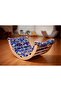 Small Belt and Pillow| Pillow For Montessori Climbing Bridge And Belt| Blue Patterned Pillow
