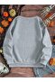Women's Gray Ghosts Reading a Book Printed Biskletyaka Hoodie Sweatshirt - 2