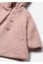 Baby Girl Fur Coat Pink 2478 - 2