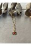 100% Steel Envelope Necklace with Red Heart