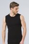2 pieces of 100% cotton crew neck sleeveless men's t-shirt - 2