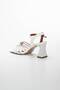 Women's 7 Cm Special Heeled Summer Shoes White - 6
