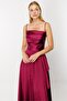 Long Slit Thin Strap Dress