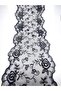 Polyester guppier lace tulle over fisto 20 cm en ara pattern - 2