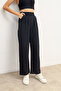 Women's Pleated High Waist Palazzo Pants - 5