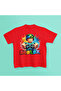 Roblox Player Printed Cycling Collar Cotton Short Sleeve Children's Tshirt