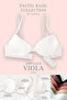 Ecru Micro Basic Bra - Without Support and with Plug-And-Remove Straps
