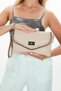 Women's Chain Detailed Covered Portfolio Hand and Shoulder Bag - 6