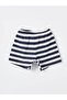 Crew Neck Printed Baby Boy Shorts Pajama Set of 3 - 7