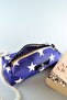 Design Dark Blue Large Pencil Case Pen Holder Makeup Bag Multi-Purpose Organizer - 2