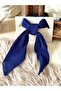 Women's Pleated Scarf - Solid Color Scarf - Plain Pleated Scarf - Women's Scarf Navy Blue - Pleated Scarf - 6