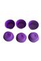 Bybirgül Purple 12-Piece Silicone Mini Cake Mold, Brownie Mold, Muffin Mold (12 Pieces), Airfryer Compatible.