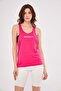 Sports Tank Fuchsia Color Brooklyn Printed