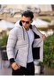 Water and Windproof Men's Fleece Puffer Jacket - 2