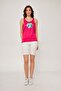 Sports Tank Fuchsia Color Winter Printed - 2