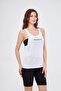 Sports Tank Black Brooklyn Printed White Color Fabric