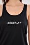 Sports Tank Black Fuchsia Color 2-Piece Brooklyn Winter Printed - 8