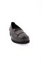 1084-22K Women's Thick Sole Comfort Shoes Genuine Leather Black - 4