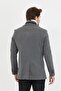 Men's Gray New Season Short Cashmere Coat - 6