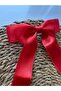 Red Satin Ribbon Buckle / April 23 Buckle (Single Price) - 3