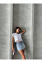 Women's Round Neck Openwork Lace Knitted Sweater Blouse - 7